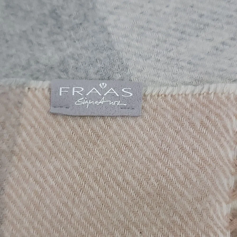 Fraas. The scarf company. Cashmere. Gorgeous. Soft. EUC